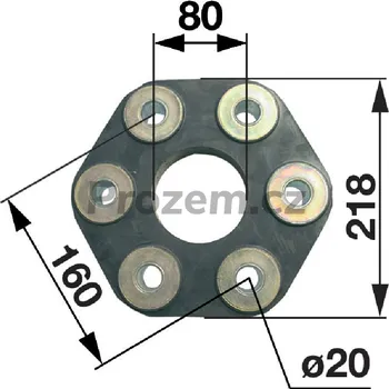 Spojková sada Hardy spojka Jurid SGF S31S pro Deutz Fahr