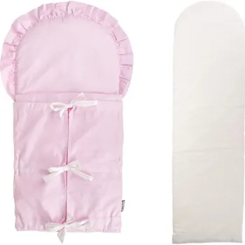 Zavinovačka Kaarsgaren Sada zavinovačka růžová puntíky + výplň