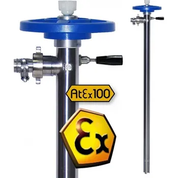 Čerpadlo Jessberger 2841 0100 - Trubice pro kompletní vyprázdnění SS 316Ti (SS), 1000 mm, 1" hadičník, O 41 mm, ATEX