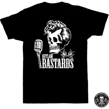 Chlapecké tričko Dětské tričko Outlaw Bastards Rock´n´roll Skull - 5/6