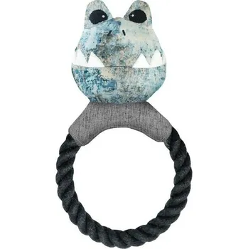 Hračka pro psa Látková hračka z recykl. materiálu - žába