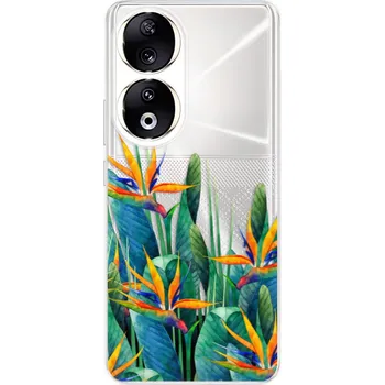 Pouzdro na mobilní telefon Odolné silikonové pouzdro iSaprio - Exotic Flowers - Honor 90 5G