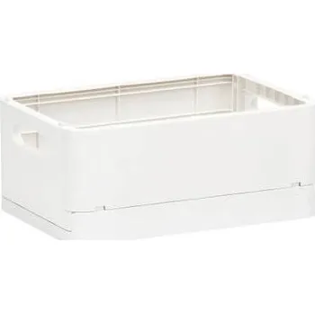 Úložný box Střední skládací úložný box Joe 38 M, 12x27x19cm, bílý
