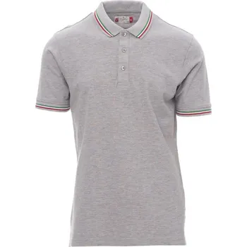 pracovní tričko Unisexová polokošile Payper ITALIA MELANGE Barva: Melánžová Šedá, Velikost: S