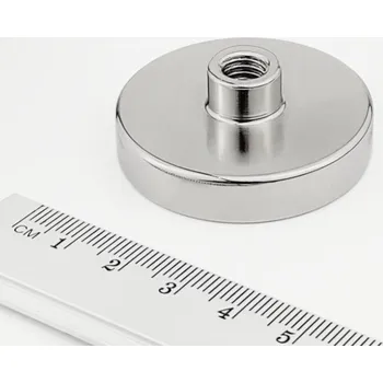 Dekorativní magnet orodian.cz Magnet v pouzdře s vysunutým vňitřním závitem 42×8,5 mm