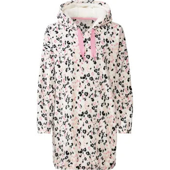 Dámské šaty esmara® Dámské plyšové šaty (XS(32/34), vzorovaná)