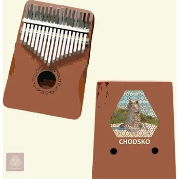 Kalimba 17 tónů CHODSKO ArtDeco Vitrail O·POHÁDKOVÉ - 1 ks