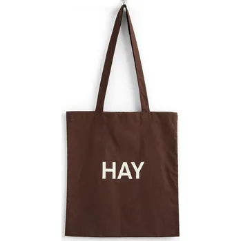 Nákupní taška HAY Plátěná taška Tote Bag, dark brown