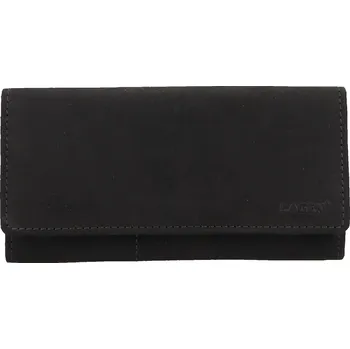 Peněženka Dámská kožená peněženka Lagen Tilana - černá