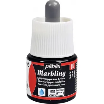 Speciální výtvarná barva Mramorovací barvy Pébéo Marbling 45 ml, 03 Bengal pink