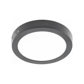 GTV LED svítidlo ORIS PLUS, podhledové svítidlo, 19W, černá, 3000K, 1520lm, AC220-240V, povrchová montáž, IP20, 120°