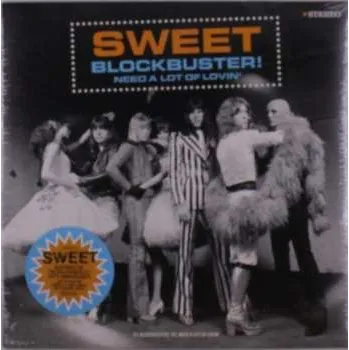 Zahraniční hudba LP The Sweet: Blockbuster! / The Ballroom Blitz CLR | LTD 2023 RSD 50th Anniversary Green Coloured Vinyl Limited Edition