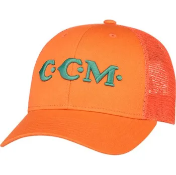 Kšiltovka CCM Kšiltovka CCM Vintage Mesh Back Trucker, Barva RED 475037