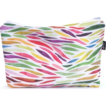 Organizér galanterie Pletu Projektová taška střední barevné lístky