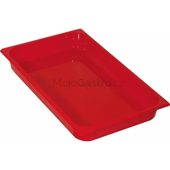 Gastronorm GN 1/1 (h=65 mm) polykarbonát červený