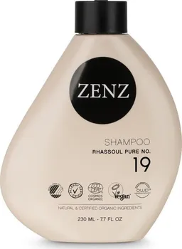 Šampon ZENZ Rhassoul Pure No. 19 hydratační šampon 230 ml