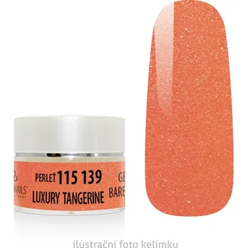 Umělé nehty UV/LED gel barevný - Luxury Tangerine perleť 5g