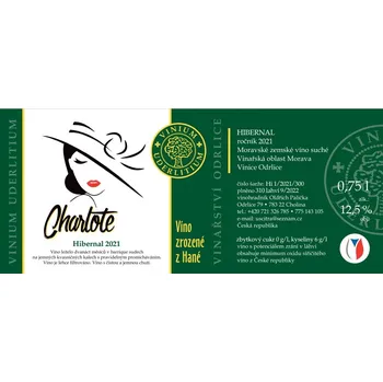 Vinařství Odrlice Charlote Hibernal 2021
