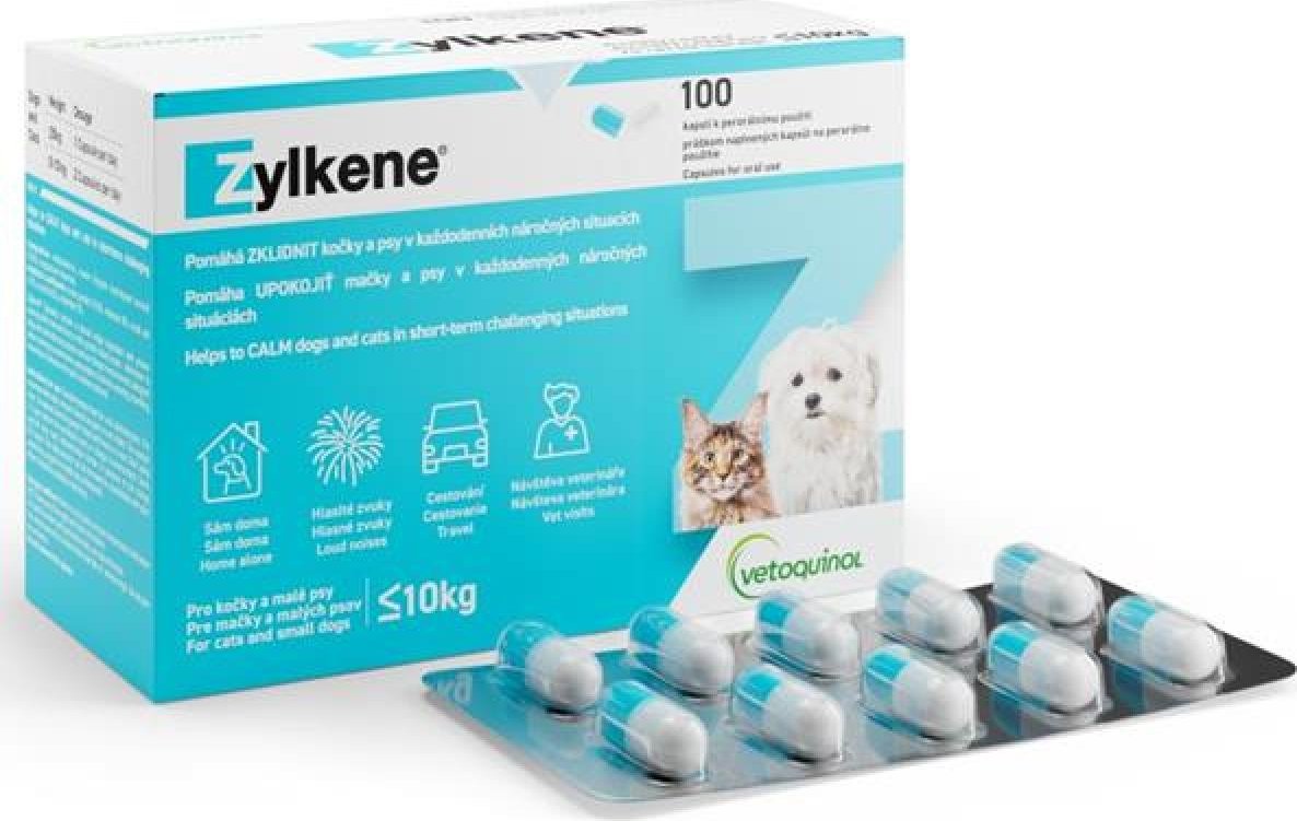 ZYLKENE pro kočky a malé psy (do 10kg) 10 kapslí