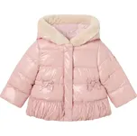 MAYORAL dívčí zimní bunda růžová vel. 86 cm