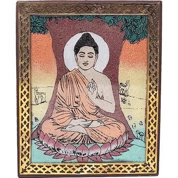Úložný box Milujeme Kameny Truhlička - dřevěná - Buddha 348578