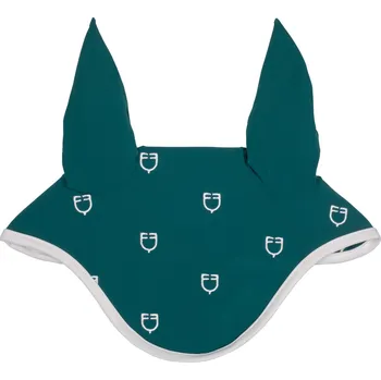 Čabraka pro koně EQUESTRO Čabraka White Line Multilogo Equestro, petrol FULL