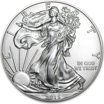 Stříbrná mince 1 Oz American Eagle 2015
