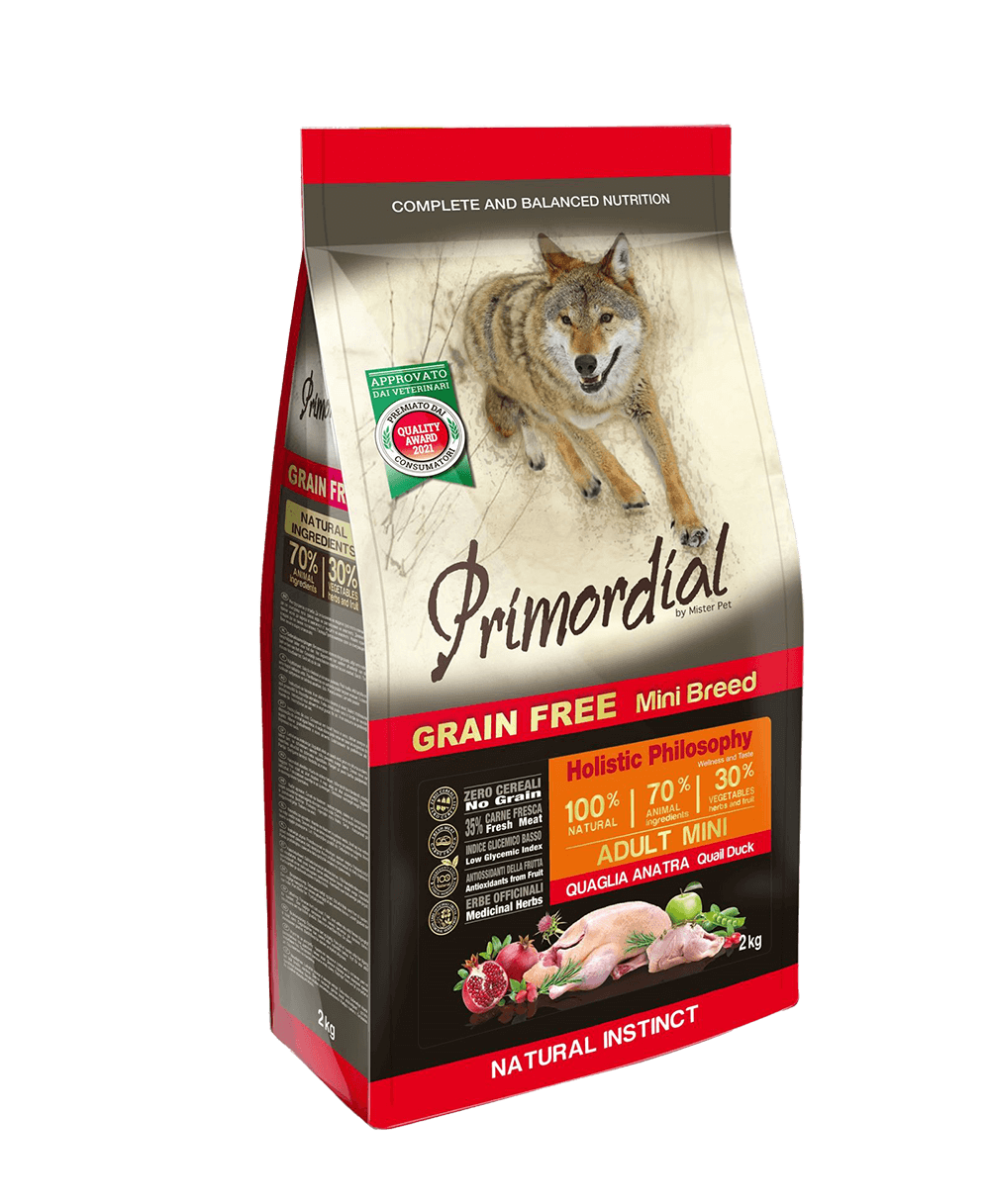 PRIMORDIAL Adult Mini Quail&Duck 6 kg