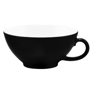 Malý čajový šálek 0.14 ltr. FASHION GLAMOROUS BLACK, černá, Seltmann Weiden