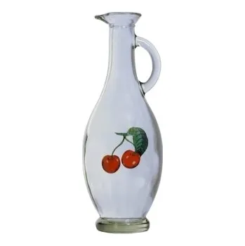 Láhev Láhev Egizia - 0.50 bezbarevná + obtisk třešně s lístkem