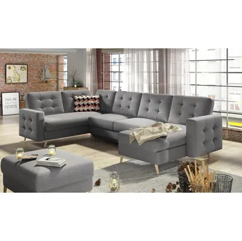 Sedací souprava ImportWorld Rohová rozkládací sedací souprava Ogards U - Gusto 88 / Zigzag 60 (barva potahu) - roh univerzální