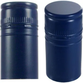 Kanalizační potrubí Uzávěr PP 30x60 BVS Stelvin Saranex - plech modrá vrch lesklý, bok matný bez závitu