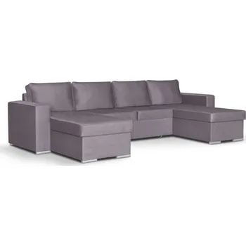 Obývací pokoj ImportWorld Rozkládací rohová sedací souprava Obelix U, monolith 62 (barva potahu)