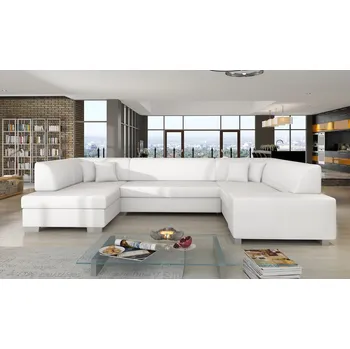 Obývací pokoj ImportWorld Rohová rozkládací sedací souprava Axelle - Soft 17 (barva potahu) - levá