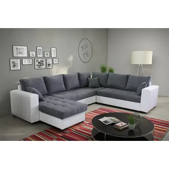 Sedací souprava Eoshop Rohová sedací souprava Marina Bay OT2FR2B - do U - aria 15 / soft 31 (barva potahu) - levá