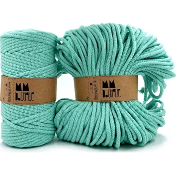 Příze MMboutique bavlněná šňůra 6mm Mint Varianta návinu: Rolka