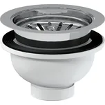 Slovarm T-739/II Odpadová výpusť s nerez mřížkou