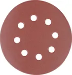 Brusný disk SZ 125 mm P40 8 děr - 10 ks Silverline 822649