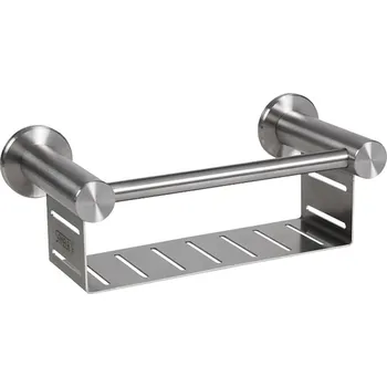 Drátěná police Sanela Nerezová polička do sprchy, povrch matný SLZN 76