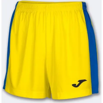 Dámské kraťasy Dámské/Dívčí sportovní šortky JOMA MAXI SHORT YELLOW-ROYAL BLUE Velikost: XL, Barva: YELLOW-ROYAL