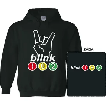 Pánská mikina Blink-182 - mikina s kapucí