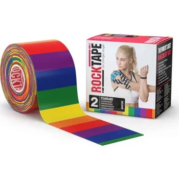 Tejpovací páska RockTape tejp duha 5 cm x 5 m