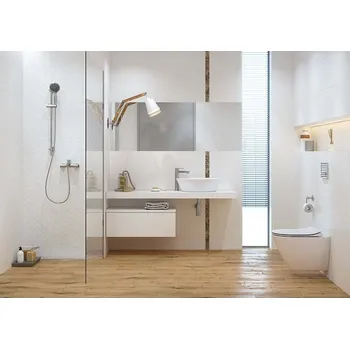 Obklad OBKLAD FLORAL LANDSCAPE WHITE MICRO MATT 29,8X59,8