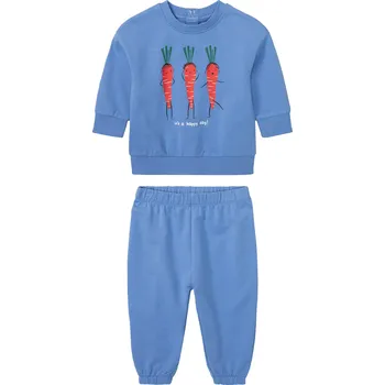 lupilu® Chlapecká volnočasová souprava s BIO bavlnou, 2 dílná (modrá, 74/80)