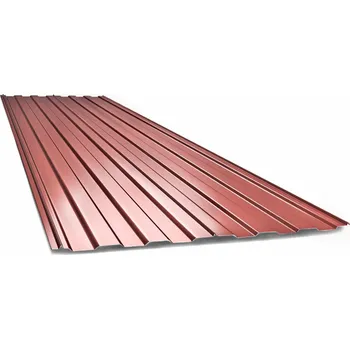 COROTOP Úžlabí CoroKOSZ W 500mm x 2m RAL 3009 kaštanová