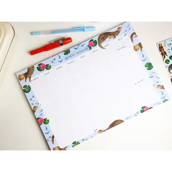 Kalendář ePiPí Měsíční plánovač A4 - Vydry