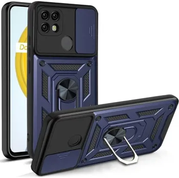 Pouzdro na tablet VSECHNONAMOBIL 39679 RING Ochranný obal pro Realme C21 / C11 2021 modrý