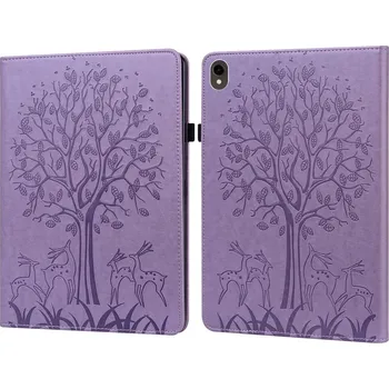 Pouzdro na tablet Tree zavírací pouzdro na Samsung Galaxy Tab S9/Tab S10 - fialové