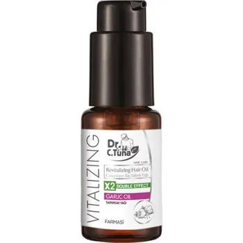 Vlasová regenerace Farmasi Dr. Tuna Olej na vlasy s česnekovým olejem 30 ml (Proti vypadávání vlasů, výživa)