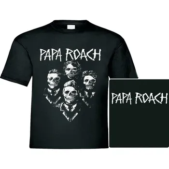 triko Papa Roach - skulls